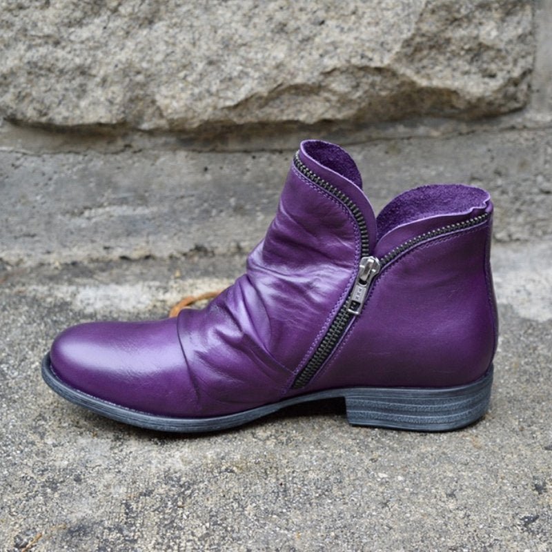 Abigail | Ankle Boots with Zipper