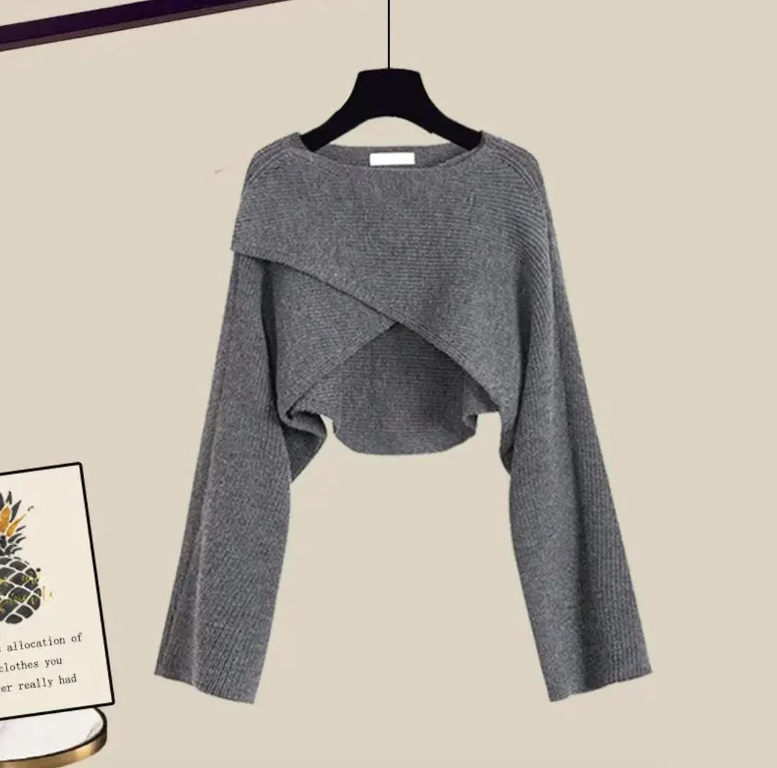 Sandra - Comfortable Three-Piece Long Sleeve Set