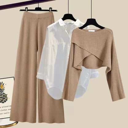 Sandra - Comfortable Three-Piece Long Sleeve Set