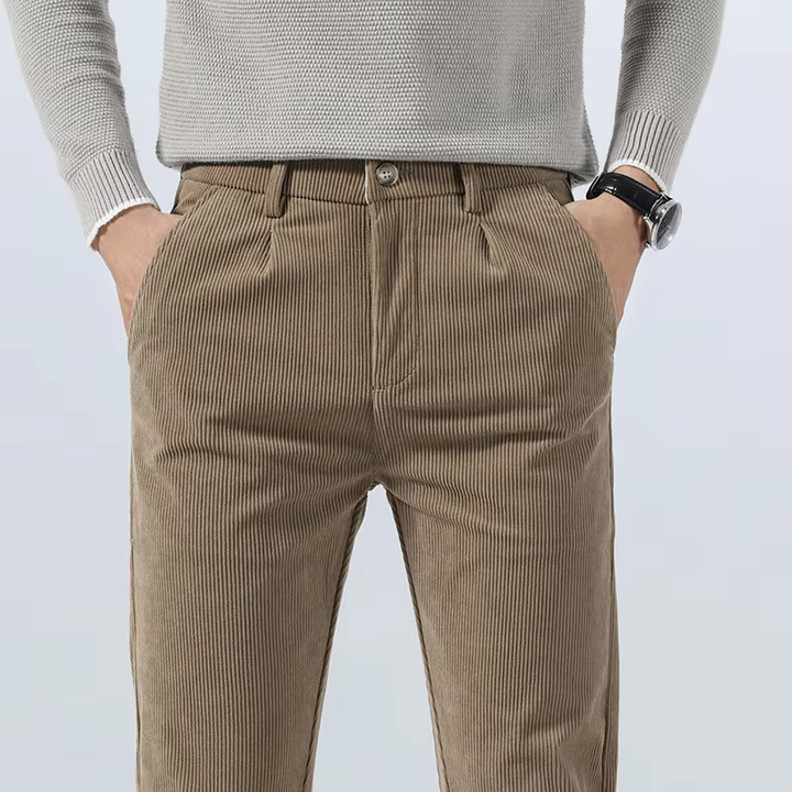 Nobel & Main | Elegant Corduroy Pants