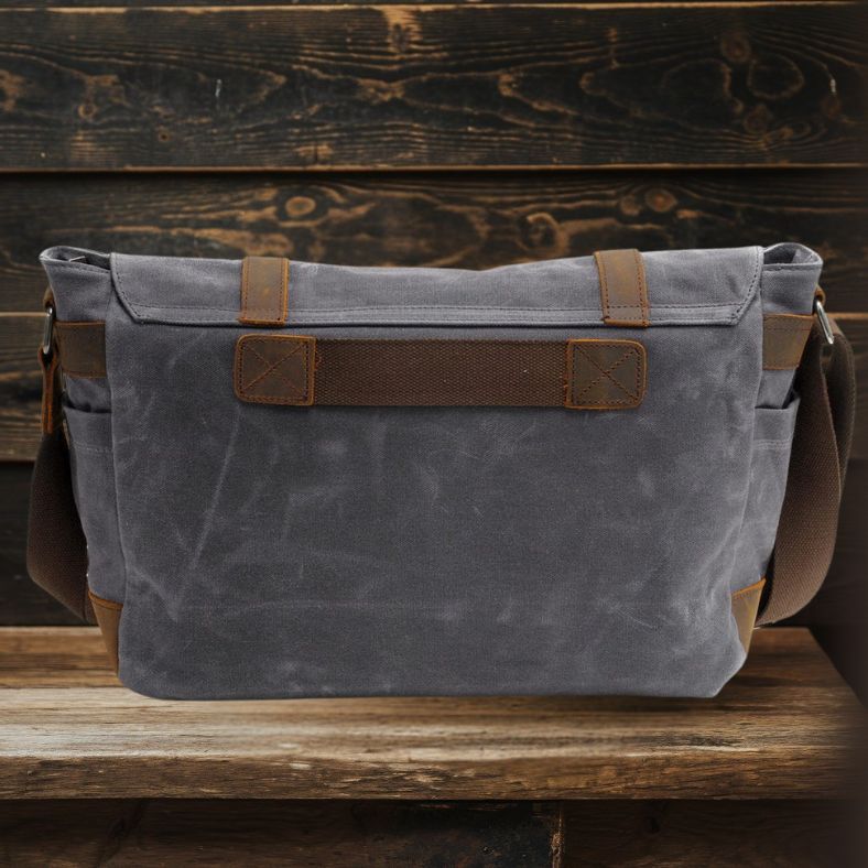 Canvas Laptop Messenger Bag | RENO