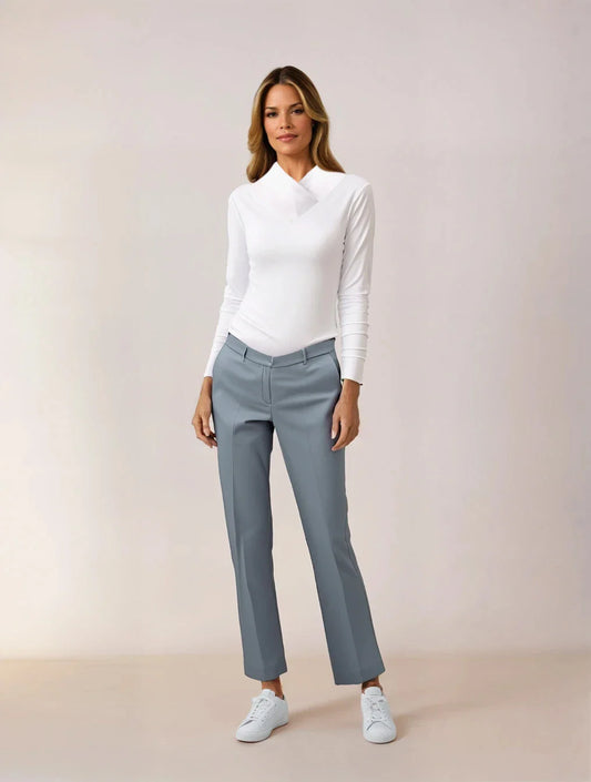 Stacie - Elegant Turtleneck Sweater with High Neck