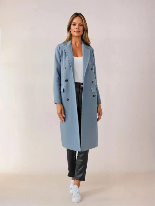 Kennedy - Chic Wool Trench Coat