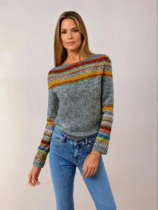 Helena - Retro Autumn Sweater