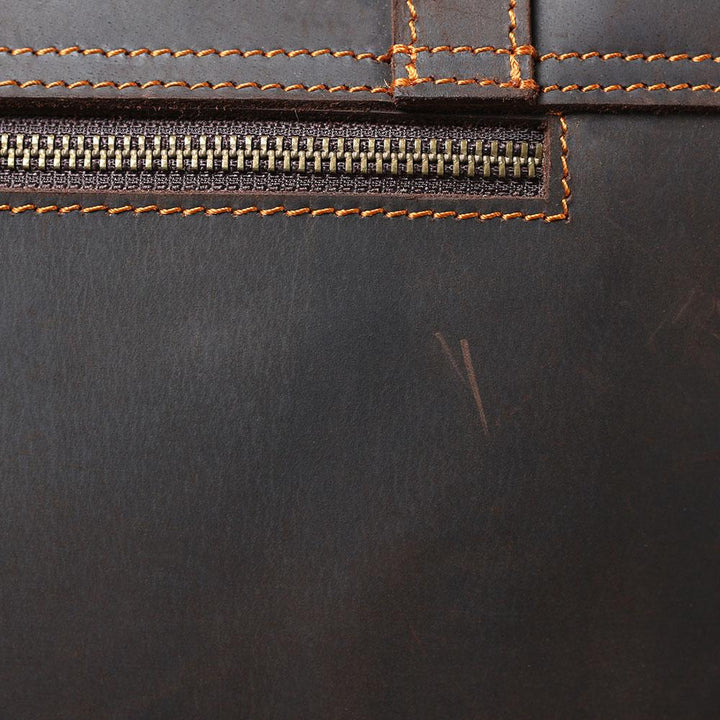 Leather Courier Bag | NAMUR