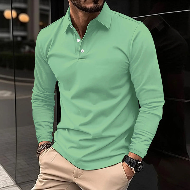 Eddy | Casual Long-Sleeved Polo