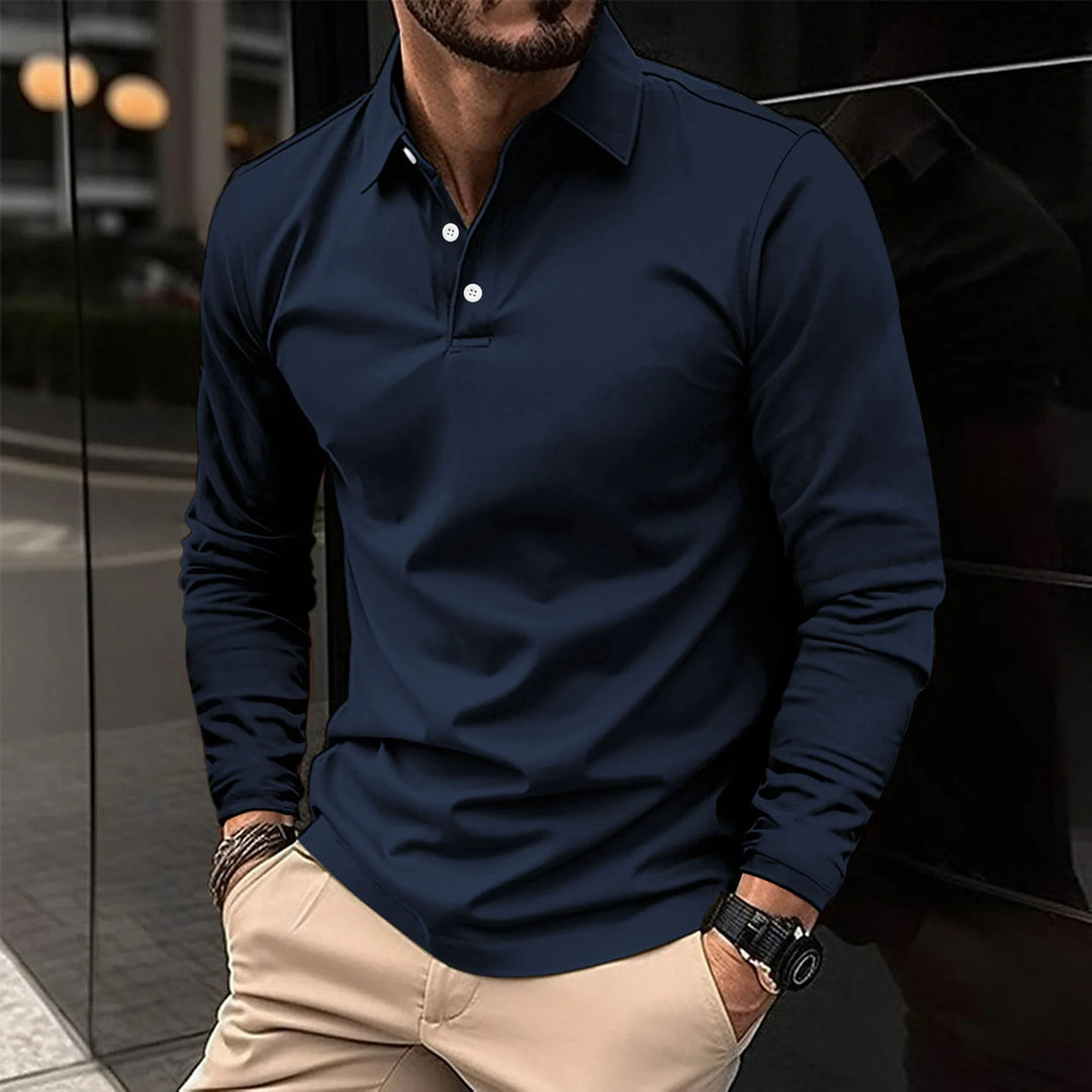 Eddy | Casual Long-Sleeved Polo