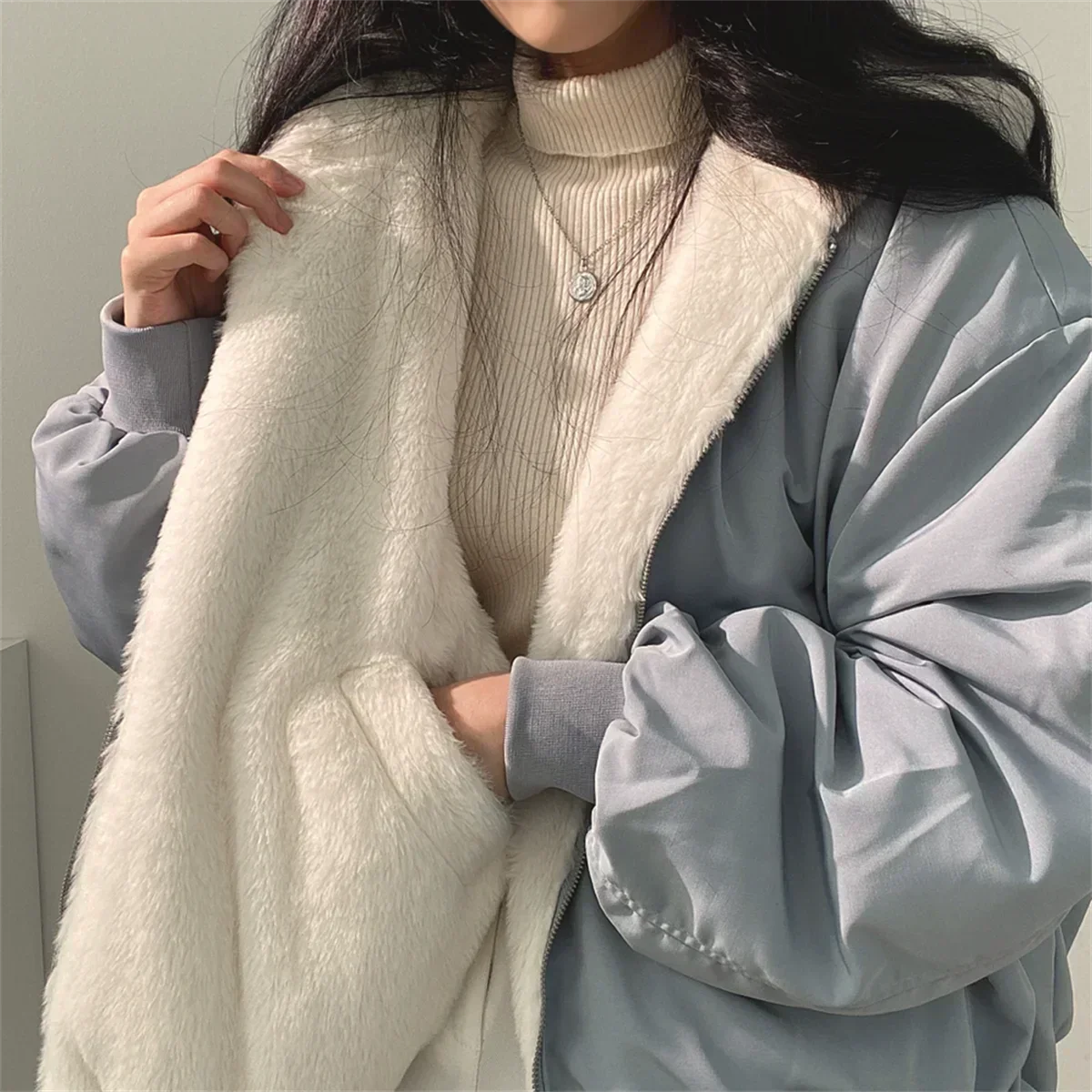 Mary | Reversible Hoodie