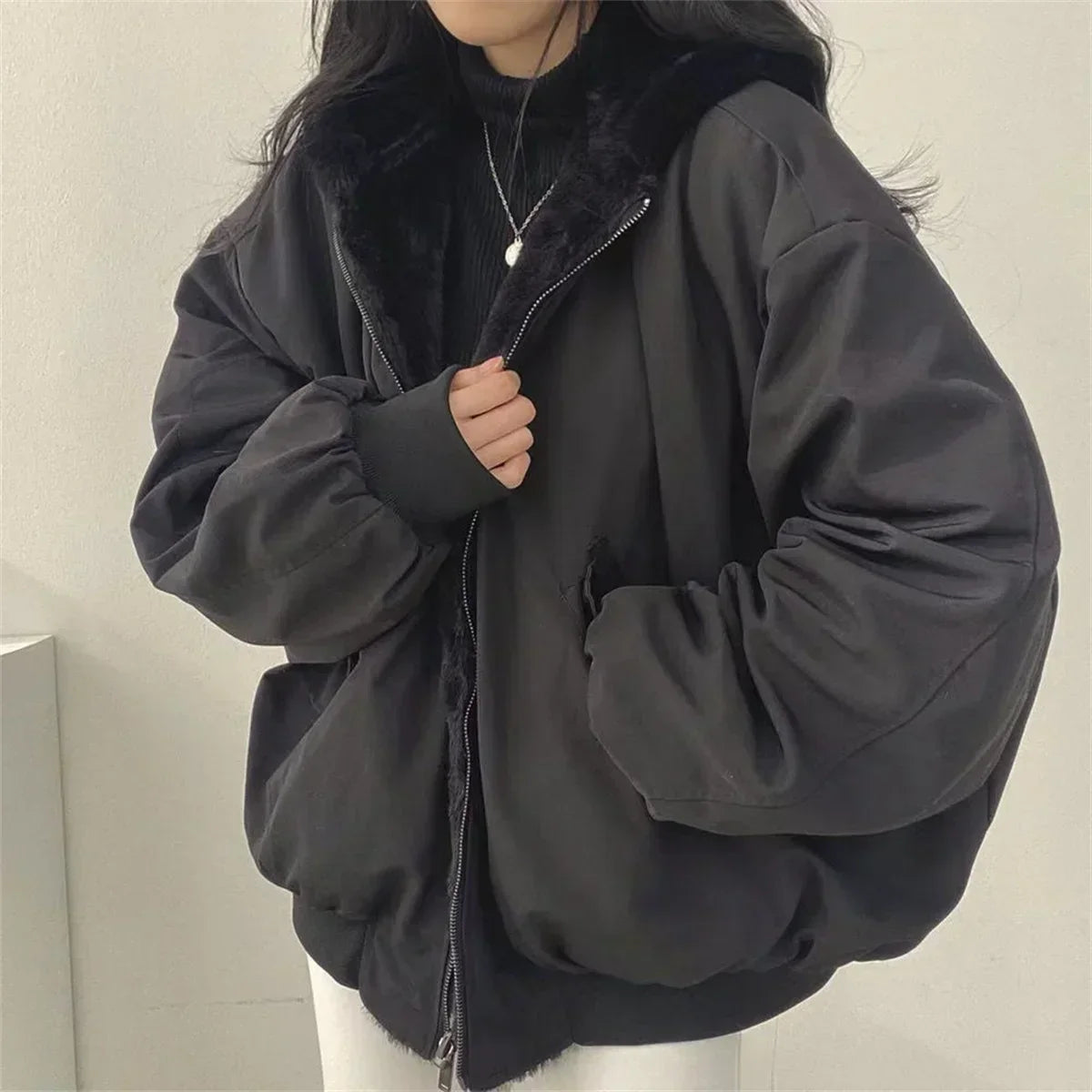 Mary | Reversible Hoodie