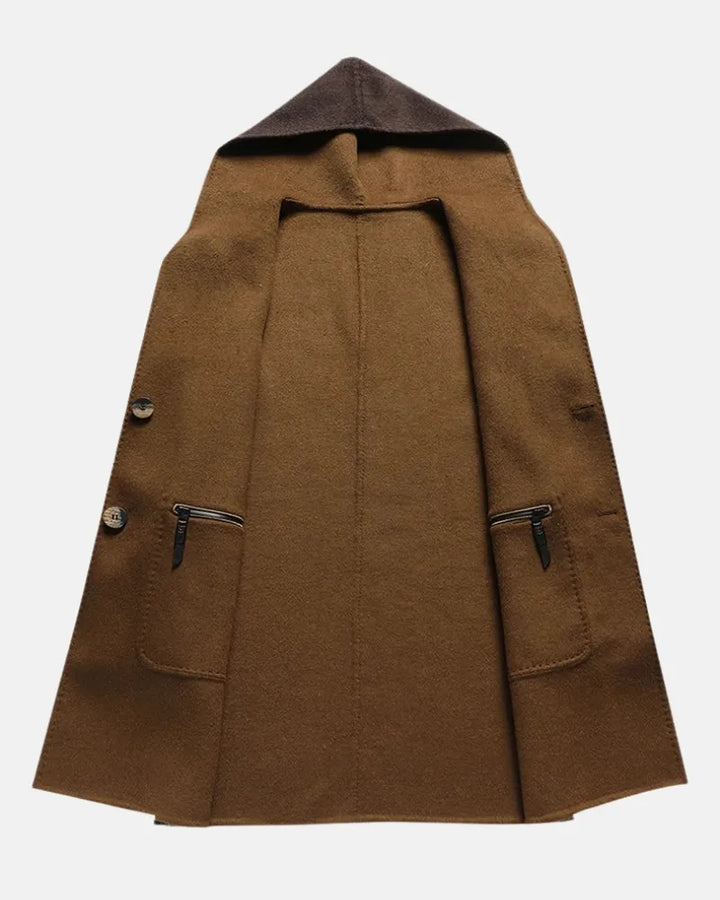 Regent - Wool Coat with Hood