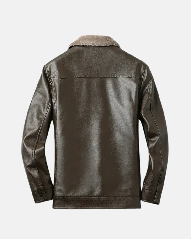 Leandro Cazal Leather Jacket