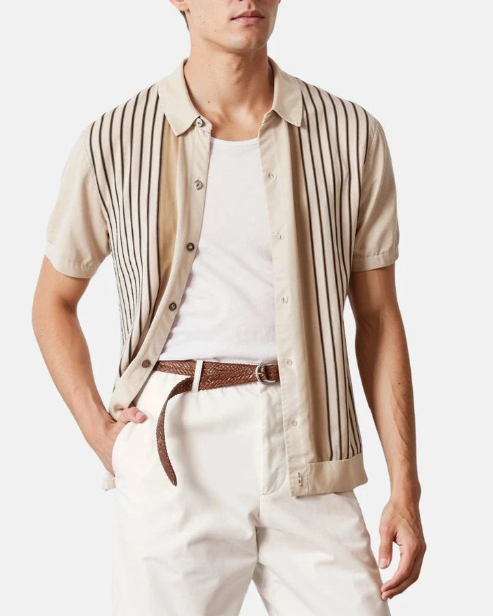 Alessandro - Summer Knitted Shirt