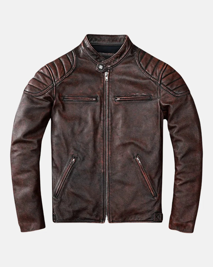 Rough Rider Style Leather Jacket