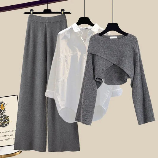 Sandra - Comfortable Three-Piece Long Sleeve Set