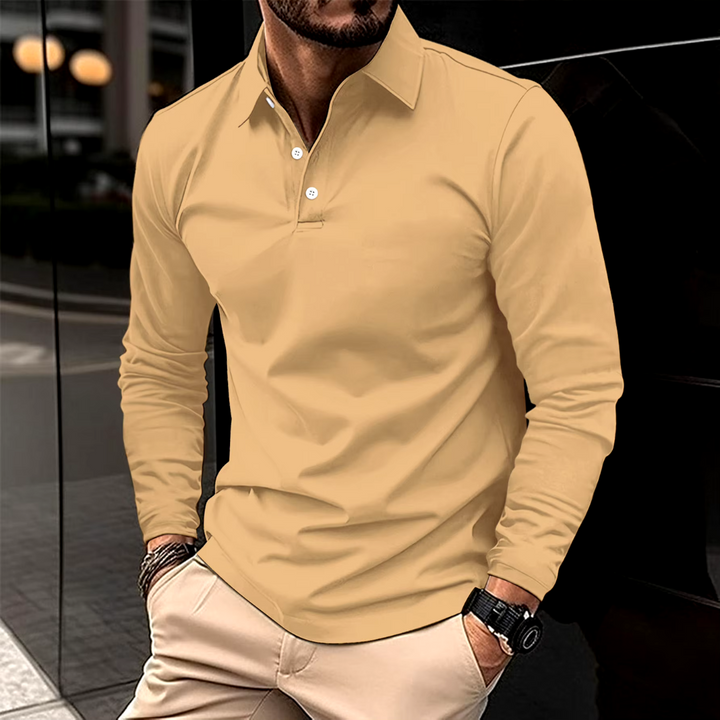 Eddy | Casual Long-Sleeved Polo
