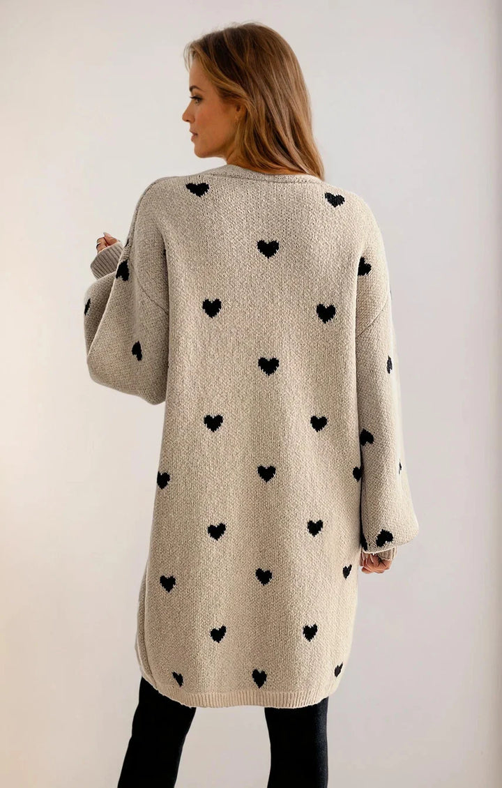 Gabriella - Heart Cardigan