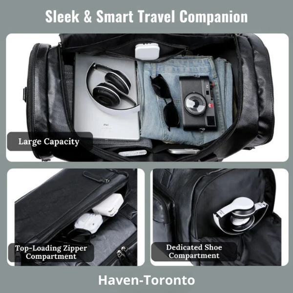 Archer | Men's Leather Travel Bag